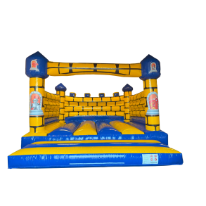 Pomppulinna Camelot 30m sininen - keltainen