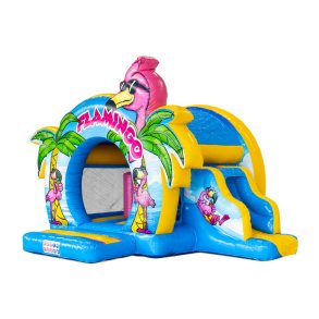 Flamingo Dome med rutschkana